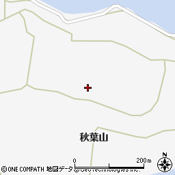 愛知県西尾市一色町佐久島山ノ田周辺の地図