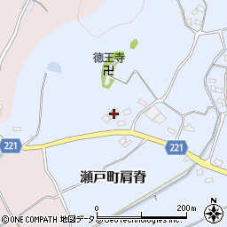 岡山県岡山市東区瀬戸町肩脊43周辺の地図