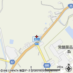 三重県伊賀市白樫2693周辺の地図