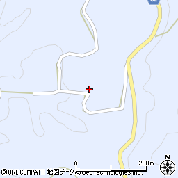 京都府相楽郡南山城村高尾ハヤシ周辺の地図
