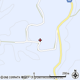 京都府南山城村（相楽郡）高尾（ハヤシ）周辺の地図