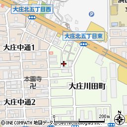 兵庫県尼崎市大庄川田町7周辺の地図