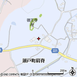 岡山県岡山市東区瀬戸町肩脊70-1周辺の地図