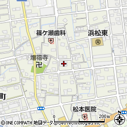静岡県浜松市中央区篠ケ瀬町632周辺の地図