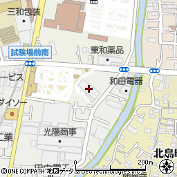 大阪府東部流域下水道事務所桑才ポンプ場周辺の地図