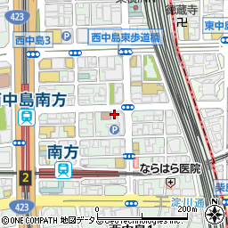 新大阪龍馬ビル周辺の地図