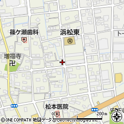 静岡県浜松市中央区篠ケ瀬町595周辺の地図