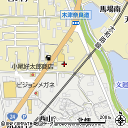 京都府木津川市木津奈良道84周辺の地図
