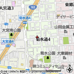 大阪府守口市菊水通4丁目8-11周辺の地図