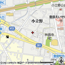 静岡県磐田市小立野404周辺の地図