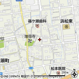 静岡県浜松市中央区篠ケ瀬町749周辺の地図