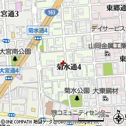 大阪府守口市菊水通4丁目8-9周辺の地図