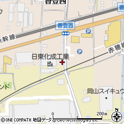 岡山県備前市香登西79周辺の地図