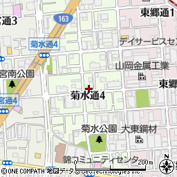 大阪府守口市菊水通4丁目7-12周辺の地図