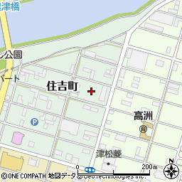 三重県津市住吉町11周辺の地図