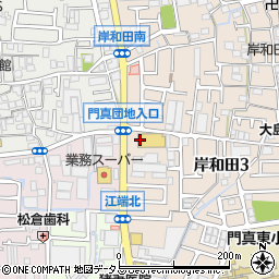 キリン堂薬局　門真東店周辺の地図