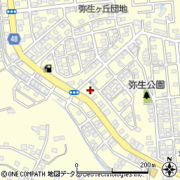 基礎屋周辺の地図