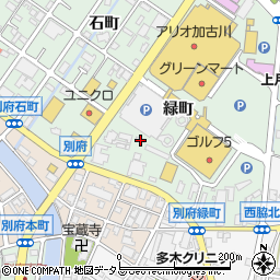 兵庫県加古川市別府町緑町2周辺の地図
