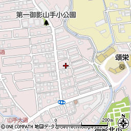 兵庫県神戸市東灘区御影山手4丁目8-2周辺の地図