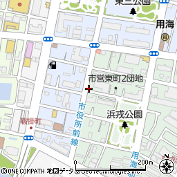 株式会社阪国　本社周辺の地図