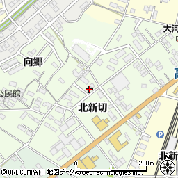 愛知県豊橋市向草間町北新切31周辺の地図