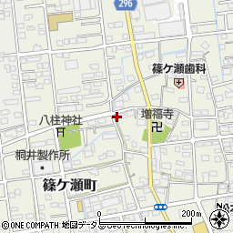 静岡県浜松市中央区篠ケ瀬町828周辺の地図