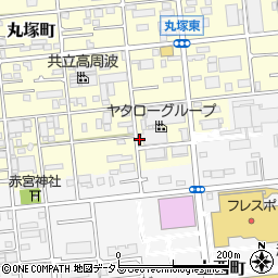 静岡県浜松市中央区丸塚町176周辺の地図