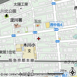 株式会社北澤電機製作所　大阪営業所周辺の地図
