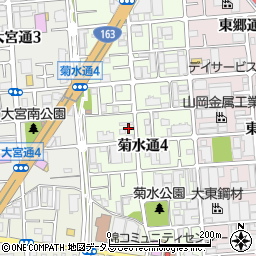 大阪府守口市菊水通4丁目8周辺の地図