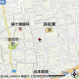 静岡県浜松市中央区篠ケ瀬町647周辺の地図