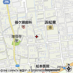 静岡県浜松市中央区篠ケ瀬町636周辺の地図