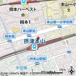 住友不動産販売株式会社　岡本営業センター周辺の地図