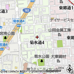 大阪府守口市菊水通4丁目7周辺の地図