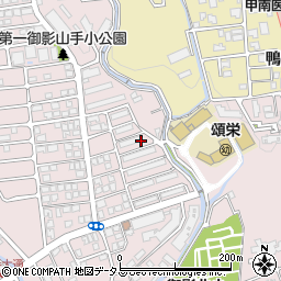 兵庫県神戸市東灘区御影山手3丁目1周辺の地図