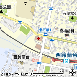神戸市消防局北消防署周辺の地図