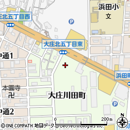 阪神バス株式会社　高速バス・予約センター周辺の地図