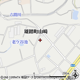 静岡県浜松市中央区雄踏町山崎5565周辺の地図