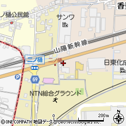 岡山県備前市香登西2周辺の地図