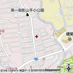 兵庫県神戸市東灘区御影山手4丁目8-10周辺の地図