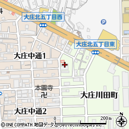 兵庫県尼崎市大庄川田町18周辺の地図