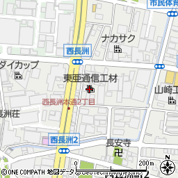 東亜通信工材株式会社周辺の地図