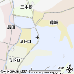 京都府木津川市加茂町尻枝（ミドロ）周辺の地図