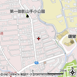 兵庫県神戸市東灘区御影山手4丁目8-11周辺の地図