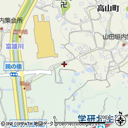 福井水道工業株式会社　生駒営業所周辺の地図