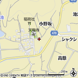 愛知県知多郡南知多町山海小野坂周辺の地図