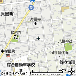 静岡県浜松市中央区原島町38周辺の地図