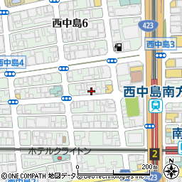プレサンス新大阪クロステージ周辺の地図
