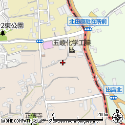 [葬儀場]阪奈霊園 遍照殿周辺の地図