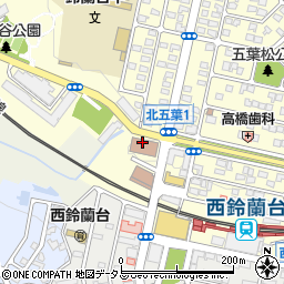 神戸市消防局北消防署周辺の地図