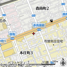 大倉クリニック周辺の地図